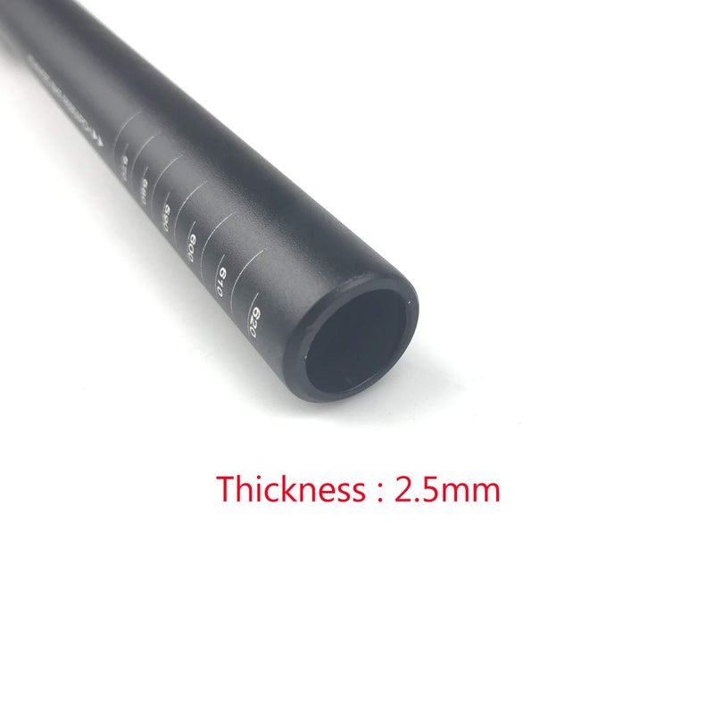 BNVB 25.4mm Lightweight Aluminum Alloy MTB Bike Handlebar Cycling Bicycle Riser/Flat Bar 600mm Long for Mountain Bike - Image 5